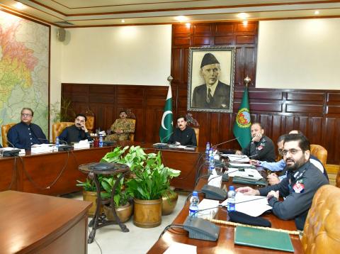 Governor Khyber Pakhtunkhwa Faisal Karim kundi reviews security situation, calls for strengthening police, CTD capacity